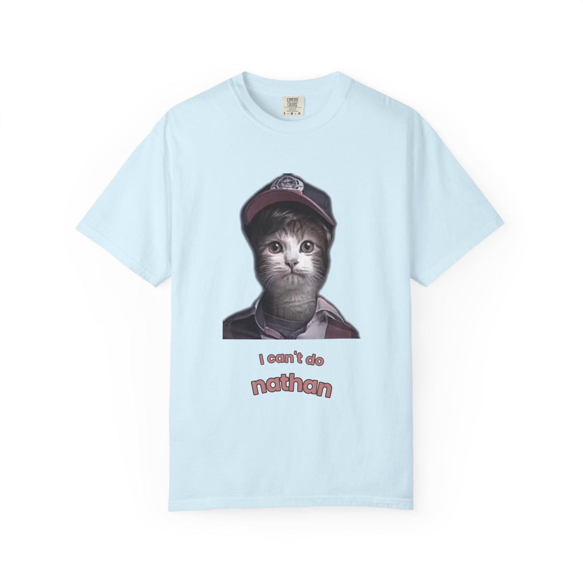I Can't Do Nathan Shirt, Funny Meme T-Shirt, Viral Fortnite Meme Tee, Trendy Graphic Shirt, Gift for Gamers