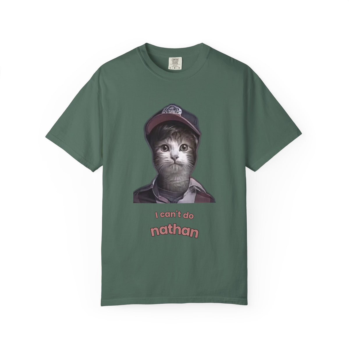 I Can't Do Nathan Shirt, Funny Meme T-Shirt, Viral Fortnite Meme Tee, Trendy Graphic Shirt, Gift for Gamers