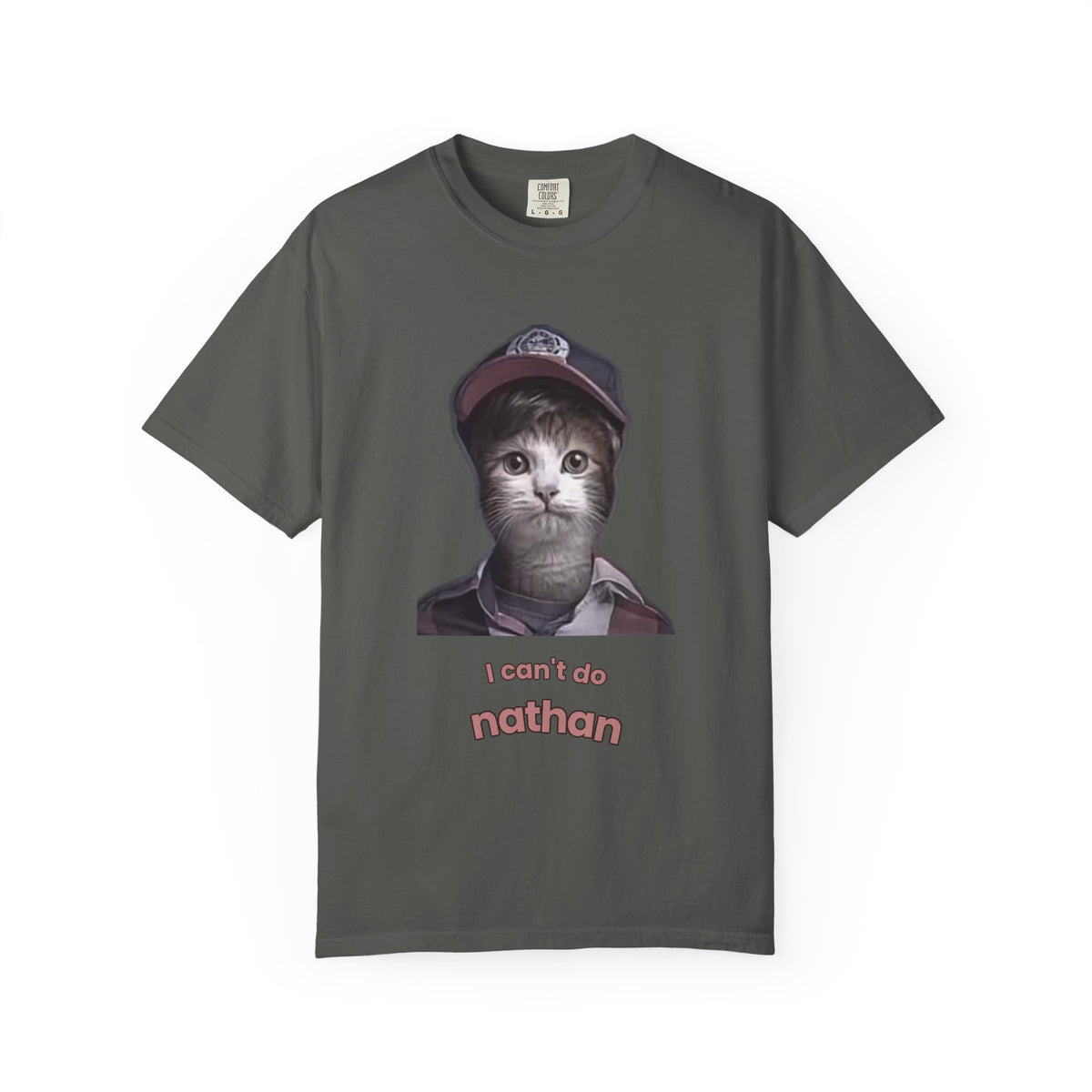 I Can't Do Nathan Shirt, Funny Meme T-Shirt, Viral Fortnite Meme Tee, Trendy Graphic Shirt, Gift for Gamers