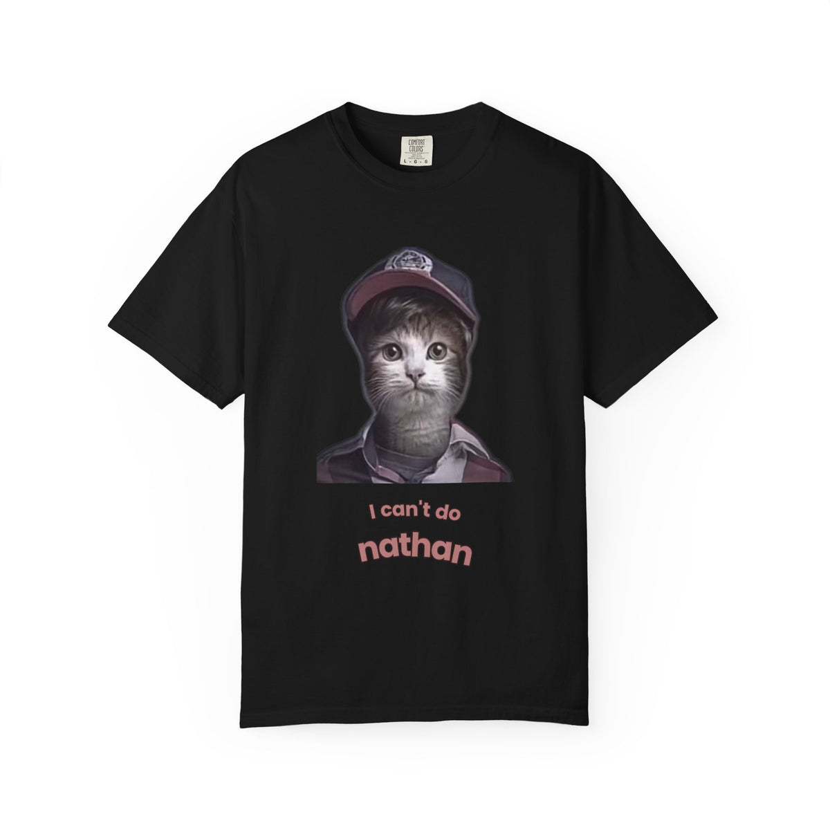 I Can't Do Nathan Shirt, Funny Meme T-Shirt, Viral Fortnite Meme Tee, Trendy Graphic Shirt, Gift for Gamers