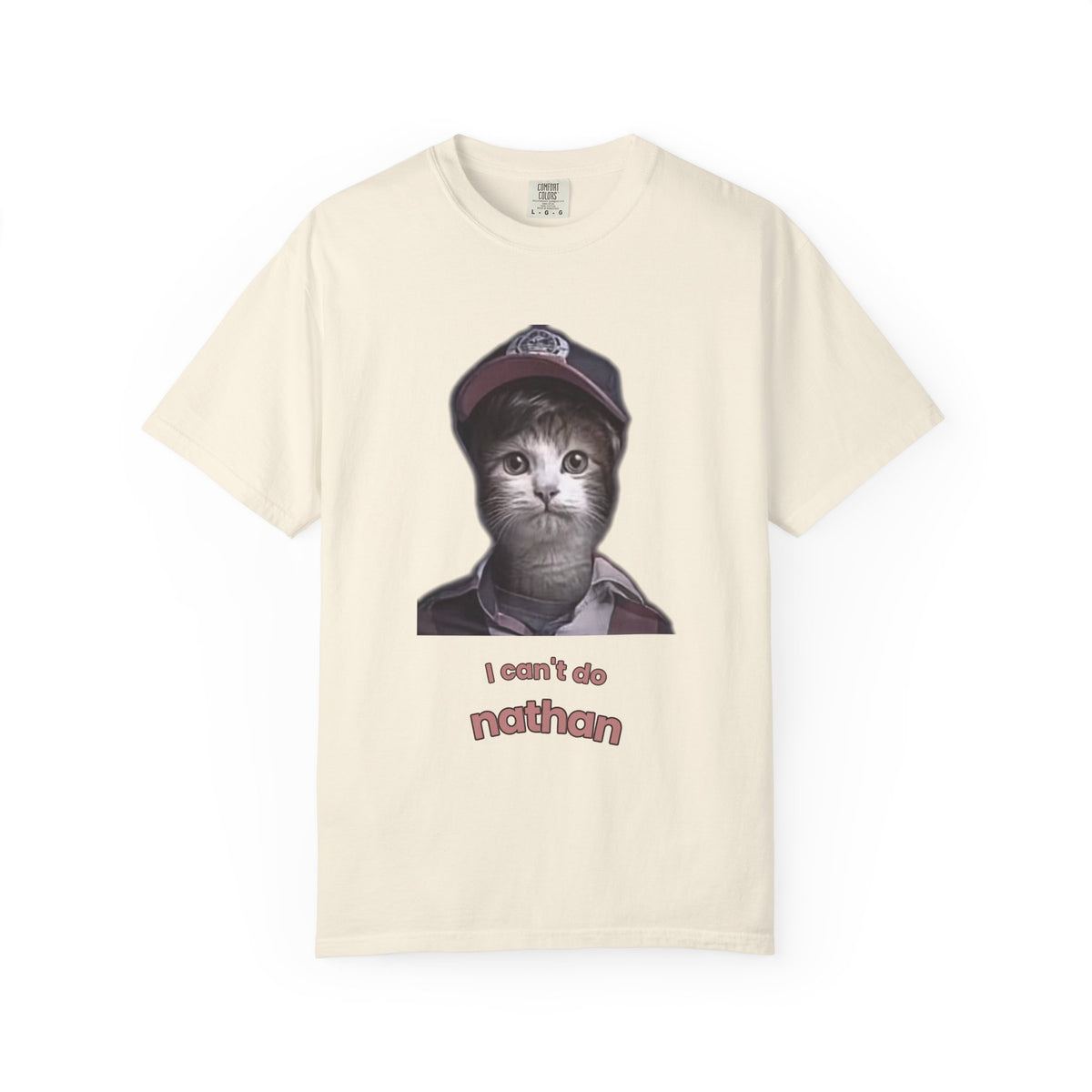 I Can't Do Nathan Shirt, Funny Meme T-Shirt, Viral Fortnite Meme Tee, Trendy Graphic Shirt, Gift for Gamers