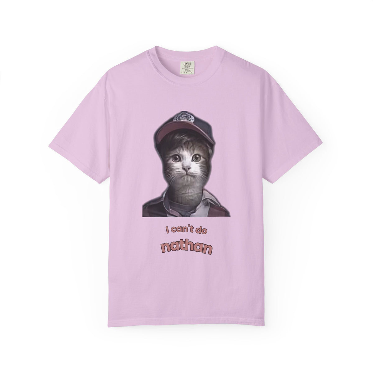 I Can't Do Nathan Shirt, Funny Meme T-Shirt, Viral Fortnite Meme Tee, Trendy Graphic Shirt, Gift for Gamers