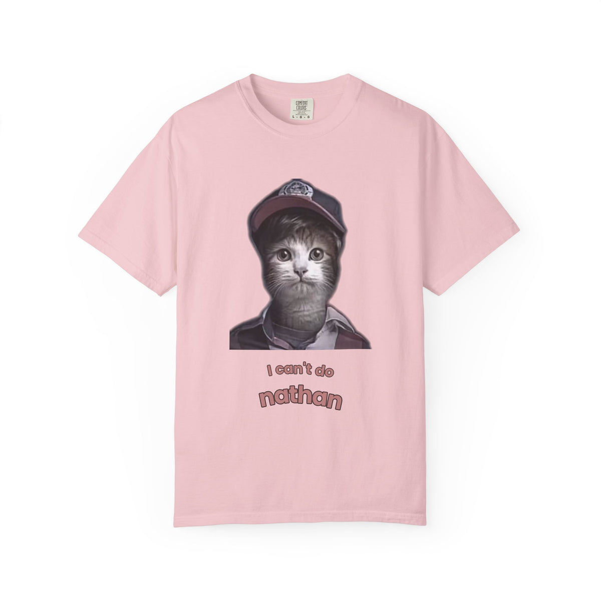 I Can't Do Nathan Shirt, Funny Meme T-Shirt, Viral Fortnite Meme Tee, Trendy Graphic Shirt, Gift for Gamers