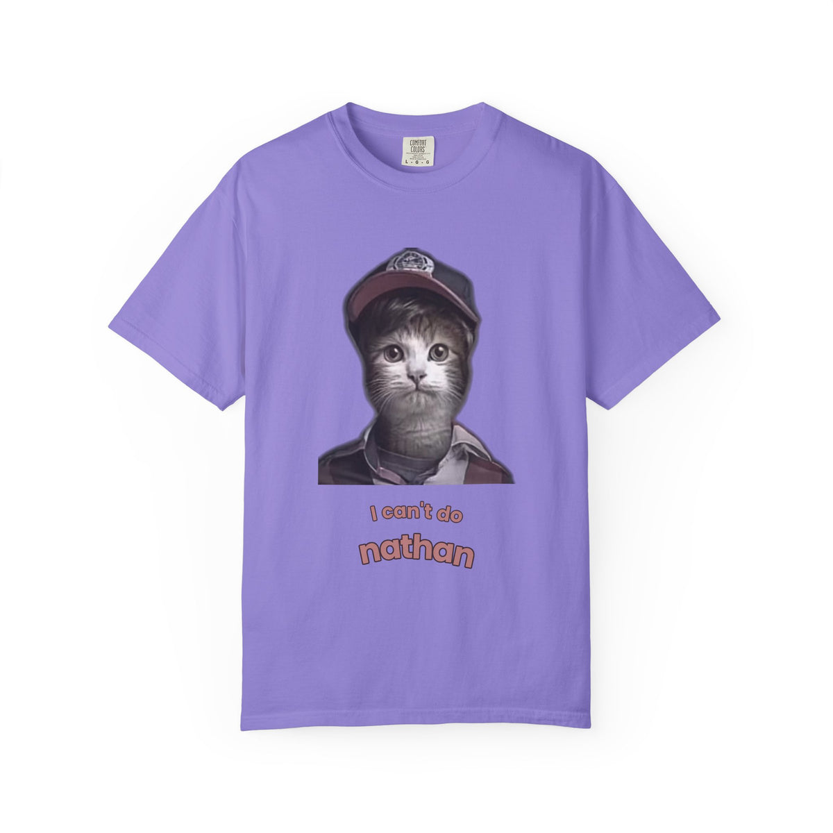 I Can't Do Nathan Shirt, Funny Meme T-Shirt, Viral Fortnite Meme Tee, Trendy Graphic Shirt, Gift for Gamers