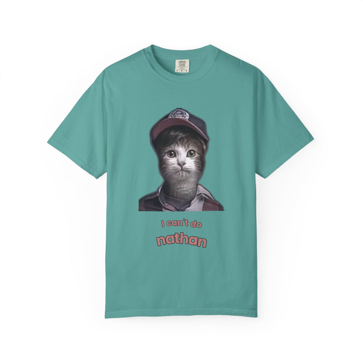 I Can't Do Nathan Shirt, Funny Meme T-Shirt, Viral Fortnite Meme Tee, Trendy Graphic Shirt, Gift for Gamers