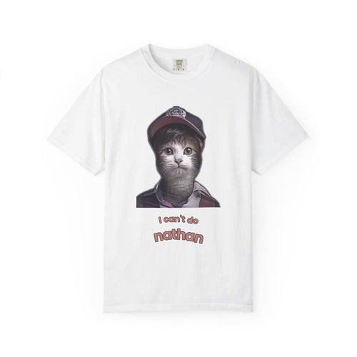 I Can't Do Nathan Shirt, Funny Meme T-Shirt, Viral Fortnite Meme Tee, Trendy Graphic Shirt, Gift for Gamers