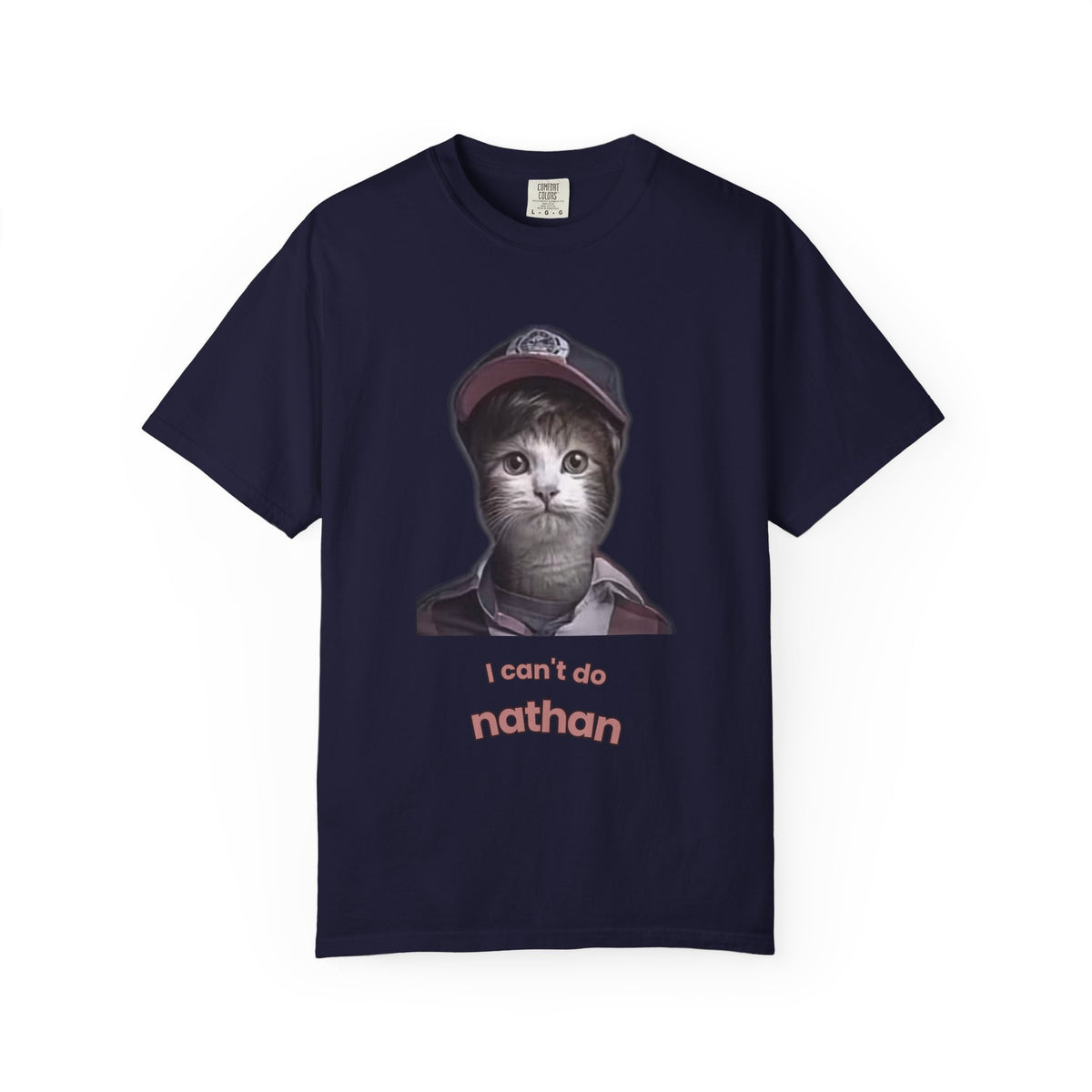 I Can't Do Nathan Shirt, Funny Meme T-Shirt, Viral Fortnite Meme Tee, Trendy Graphic Shirt, Gift for Gamers