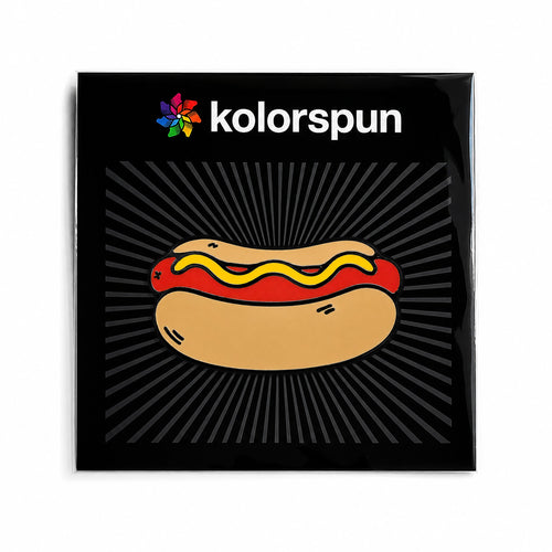 Hot Dog Golf Ball Marker